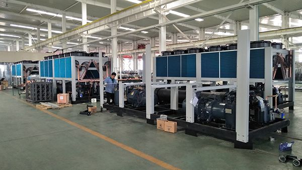 خط إنتاج الشلرات المبردة بالهواء (مع ضواغط لولبية سكرو)