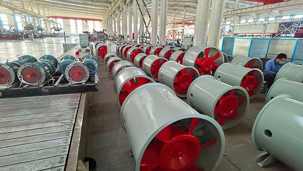 خط إنتاج مراوح التهوية/ شفاطات سحب وطرد الأدخنة والحرائق والهواء