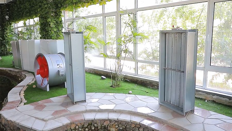 مخمدات الحريق والدخان (الفاير دامبر)