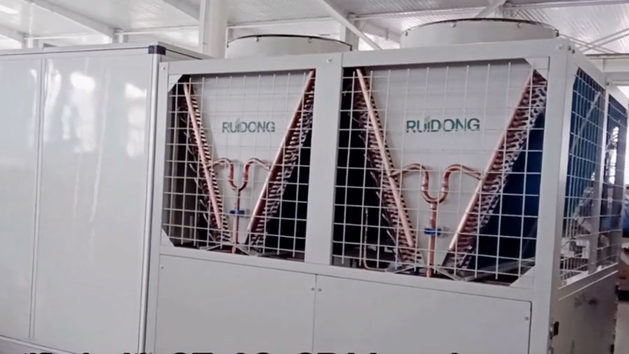 نظام تكييف مركزي (بكج) لأسطح المباني (تبريد وتدفئة)، بقدرة 180 كيلو واط