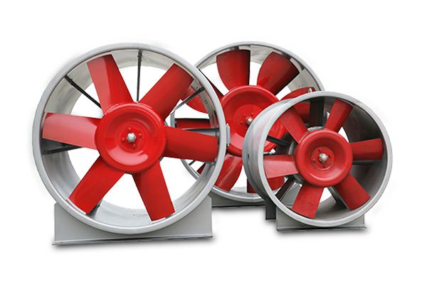 وحدة مروحة تدفق محوري للمنشآت الصناعية والتجارية