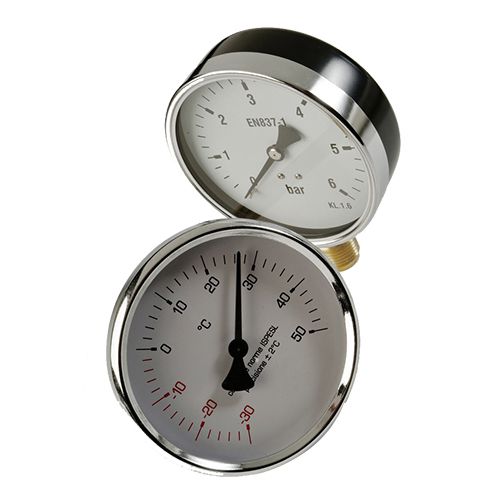 مقياس حرارة ثنائي المعدن 